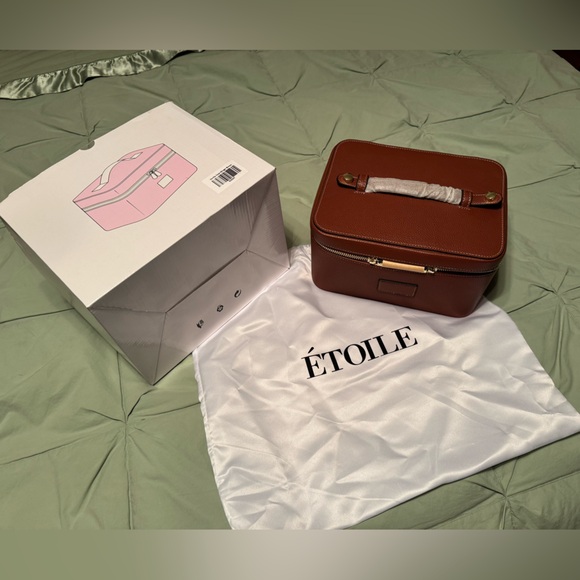 Etoile Vanity Case In Ginger Brown Limited Edition NWT - Picture 4 of 5